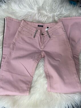 Allen B. by Allen Schwartz Pink Boot Cut Jeans
